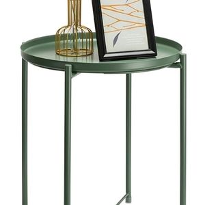 TRAY METAL END TABLE